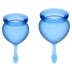 Satisfyer Feel Good Menstrual Cups Dark Blue