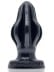 Oxballs Airhole-3 Finned Butt Plug Black