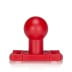 Guľatý análny kolík Oxballs Trainer Plug B červený