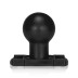 Guľatý análny kolík Oxballs Trainer Plug D čierny