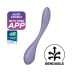 Satisfyer G-Spot Flex 5+ Silicone Vibrator Lilac