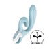 Satisfyer Love Me Rabbit Vibrator Blue