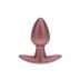 Anální kolík Ouch! Smooth Silicone Anal Plug Small Rose Gold