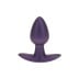 Anální kolík Ouch! Smooth Silicone Anal Plug Small Metallic Purple