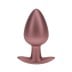 Anální kolík Ouch! Smooth Silicone Anal Plug Large Rose Gold