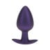 Anální kolík Ouch! Smooth Silicone Anal Plug Large Metallic Purple