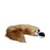 Análny kolík s chvostom Ouch! Fox Tail with Metal Butt Plug hnedý