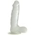 Toyz4Lovers Real Rapture 7.5″ Jelly Dildo Clear