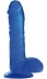 Gélové dildo Toyz4Lovers Real Rapture 10″ modré