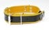 Slave4master Basic Leather Collar Yellow