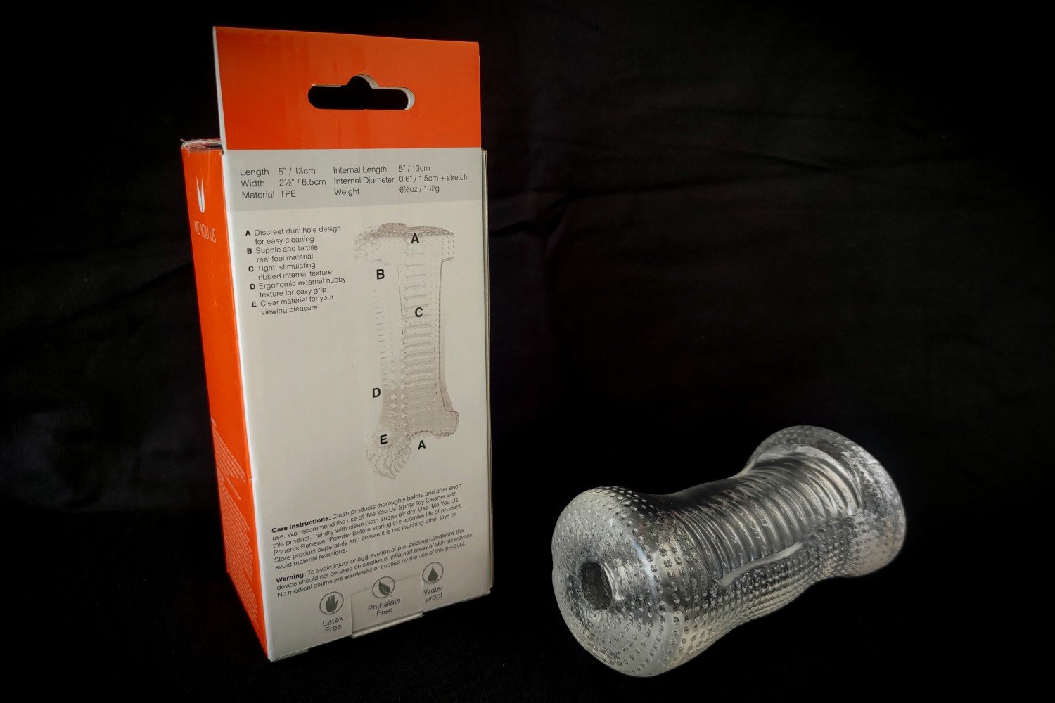 Masturbátor Ripple Dual End