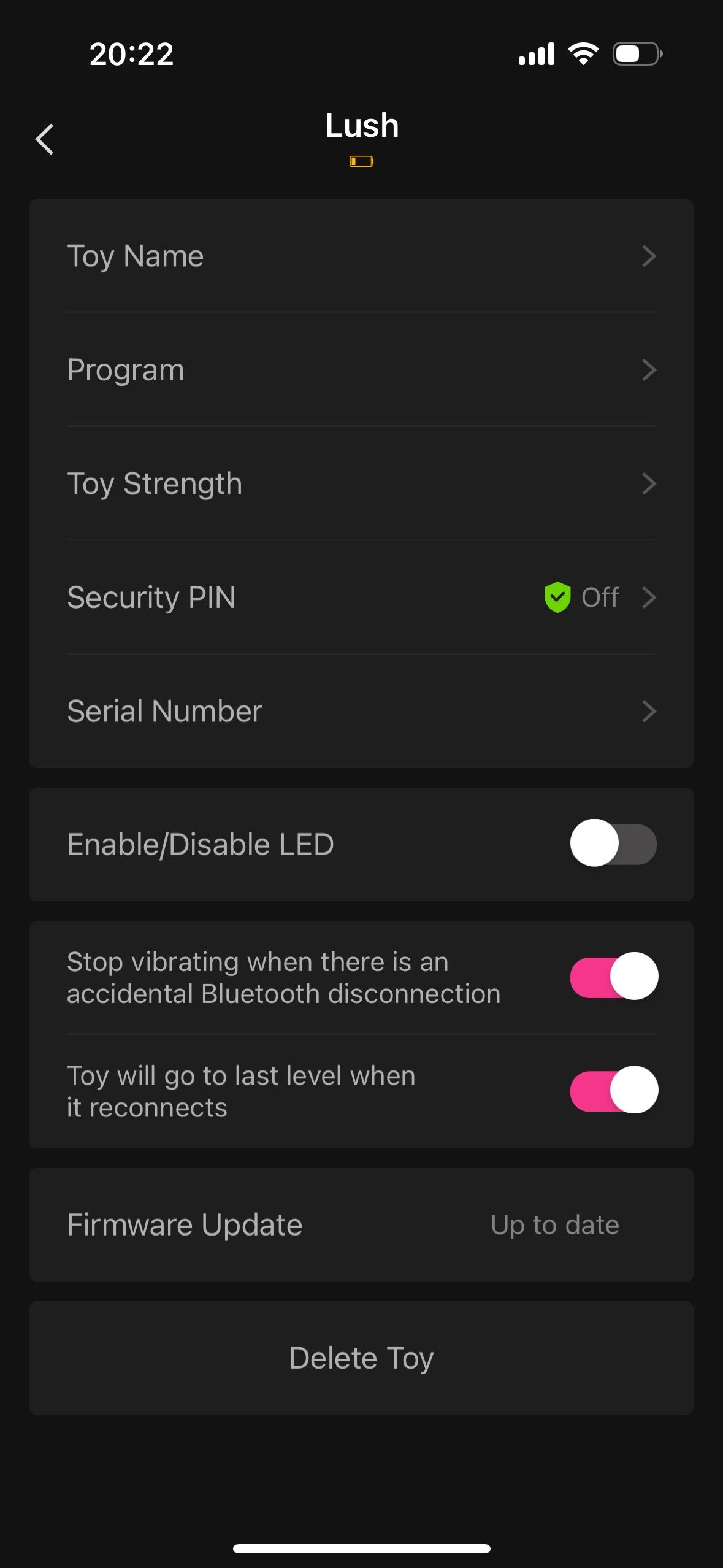 Vibrační vajíčko Lush 3 aplikace