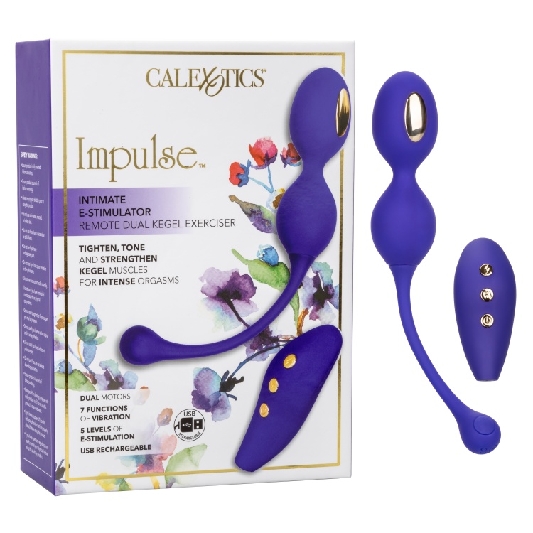 Venušiny kuličky CalExotics Impulse Estim Remote Dual