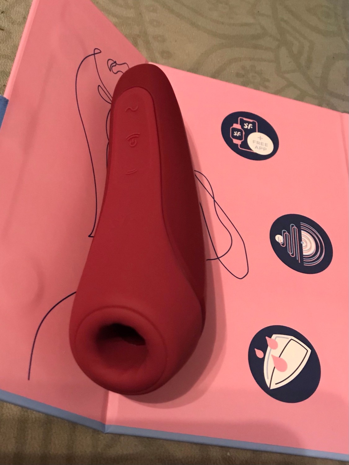 Stimulátor klitorisu Satisfyer Curvy 1+